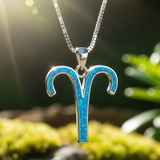 Z ARRON DESIGN Serenity Moonstone kobbertråd vedhæng halskæde