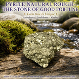 Pyrite Naturelle Brute - La Pierre de la Bonne Fortune