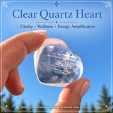 Clear Quartz Heart