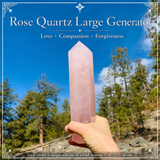 Μεγάλη γεννήτρια Rose Quartz