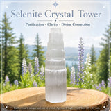 Selenit Crystal Tower Mood Light
