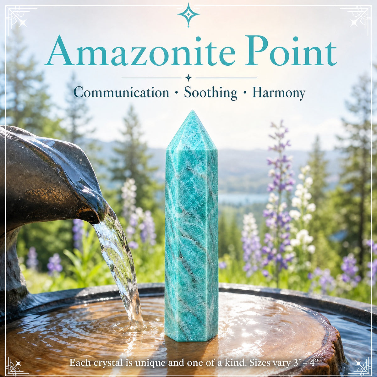 Pointe Amazonite