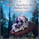 Κρανίο Dream Amethyst (μεσαίο μέγεθος)