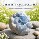 Celestite Geode Cluster
