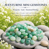 Aventurin Mini-Edelsteine (50 Gramm / 1,7 Unzen Menge)