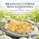Brasilianische Citrin-Mini-Edelsteine (50 Gramm / 1,7 Unzen Lot)