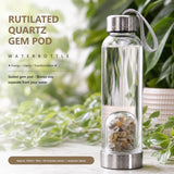 Rutilquarz-Edelstein-Pod-Wasserflasche 💧