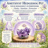 Crystal Ametyst Hedgehog Pet (ADOPT MEG PLEASE) 🥰