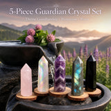Set di 5 pezzi Guardian Crystal Energy Protection a soli $ 29 in promozione di 1 giorno