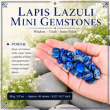 Lapislazuli Mini-Edelsteine (50 Gramm / 1,7 Unzen Lot)