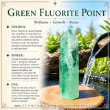 $6 TODAY ONLY - Green Fluorite Point