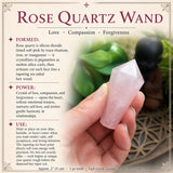 Rosenquarz Zauberstab