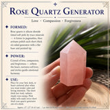 Rosenquarzgenerator (kurz und dick)
