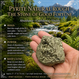 Pyrite Naturelle Brute - La Pierre de la Bonne Fortune