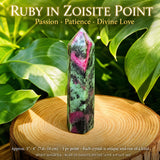 8-delni komplet Ruby in Zoisite Divine Love