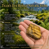 Tigerauge rauer Naturstein