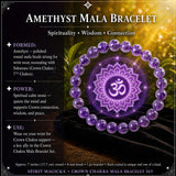 Σετ βραχιολιών Crown Chakra Mala🌈