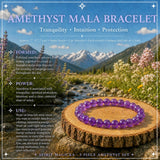 Mala Labradorite armband með flauelspoka