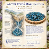 Apatit Rohe Mini-Edelsteine (50 Gramm / 1,7 Unzen Menge)