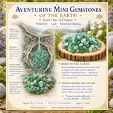 Aventurin Mini-Edelsteine (50 Gramm / 1,7 Unzen Menge)