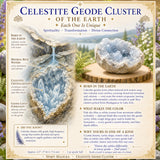 Celestite Geode Cluster