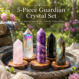 Set di 5 pezzi Guardian Crystal Energy Protection a soli $ 29 in promozione di 1 giorno
