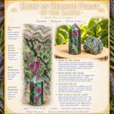 8-delni komplet Ruby in Zoisite Divine Love