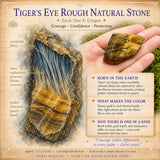Tigerauge rauer Naturstein