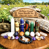 25-delt Crystal Super Bundle Sæt 👉 SPAR 85%