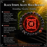 Σετ βραχιολιών Root Chakra Mala 🌈