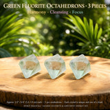 Sacred Fluorite & Amethyst Energy Set