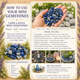 Lapislazuli Mini-Edelsteine (50 Gramm / 1,7 Unzen Lot)