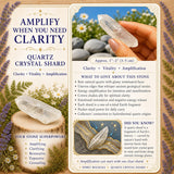 Caco de Cristal de Quartzo (Pequeno)