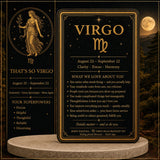 ♍ Virgo - 23 Αυγούστου - 22 Σεπτεμβρίου - Σετ κρυστάλλινα βραχιόλια Zodiac Astrology