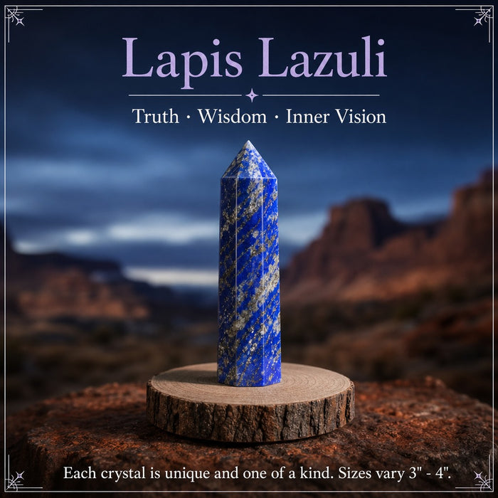 Lapis Lazuli crystal point