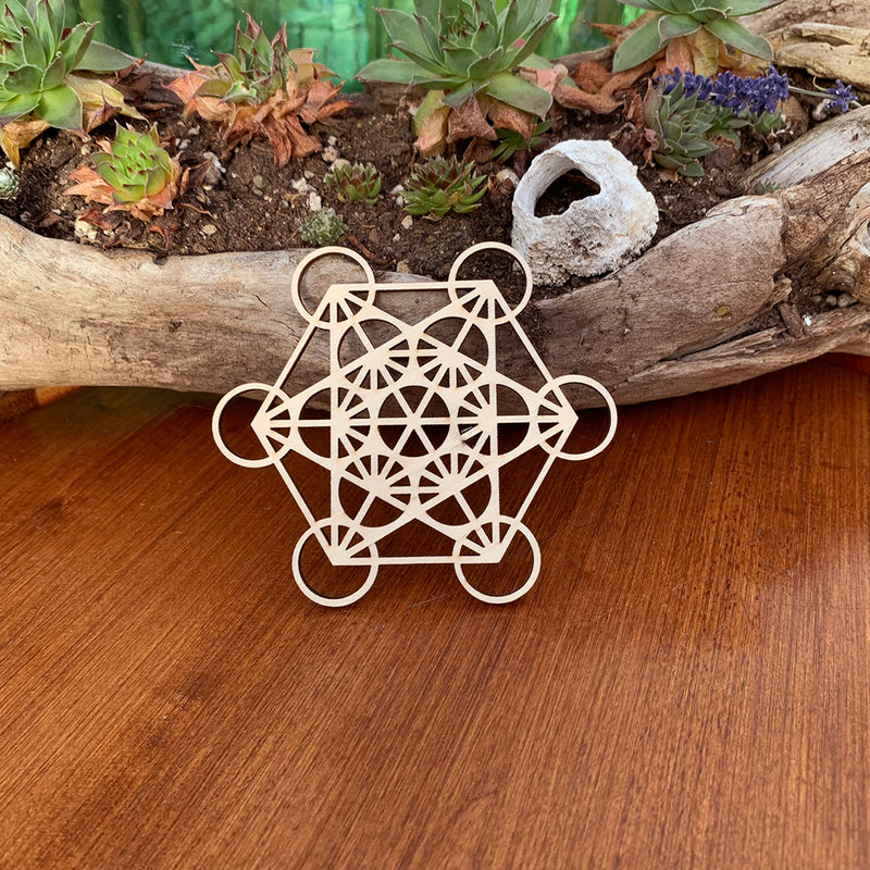 Sacred Geometry Wooden Grids