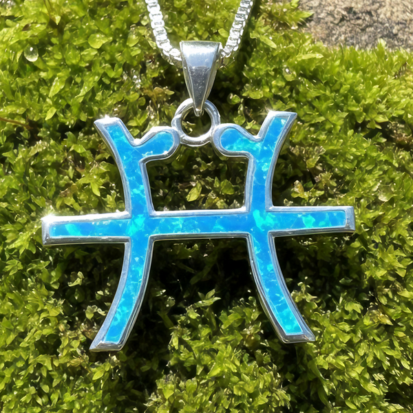 Z ARRON DESIGN Collier avec pendentif en fil de cuivre et pierre de lune Serenity
