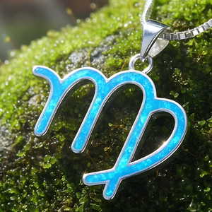 Z ARRON DESIGN Serenity Moonstone kobbertråd vedhæng halskæde