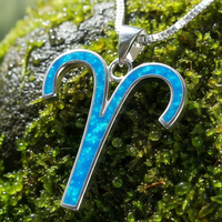 Z ARRON DESIGN Serenity Moonstone kobbertråd vedhæng halskæde