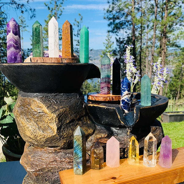 16 Unique Gemstone Wand Collectors Pack - collection