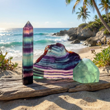 Rainbow Fluorite Clarity & Alignment Set