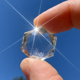 Clear Quartz Sacred Geometry Faceted Crystal