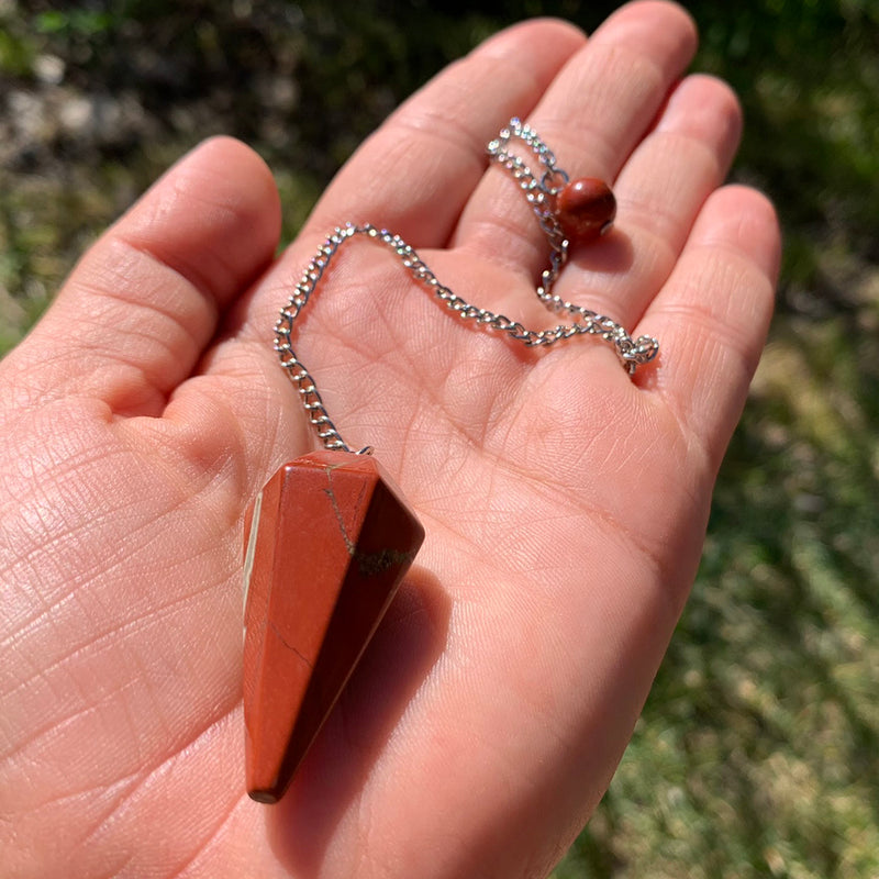 Amethyst Macramé Pendant Necklace