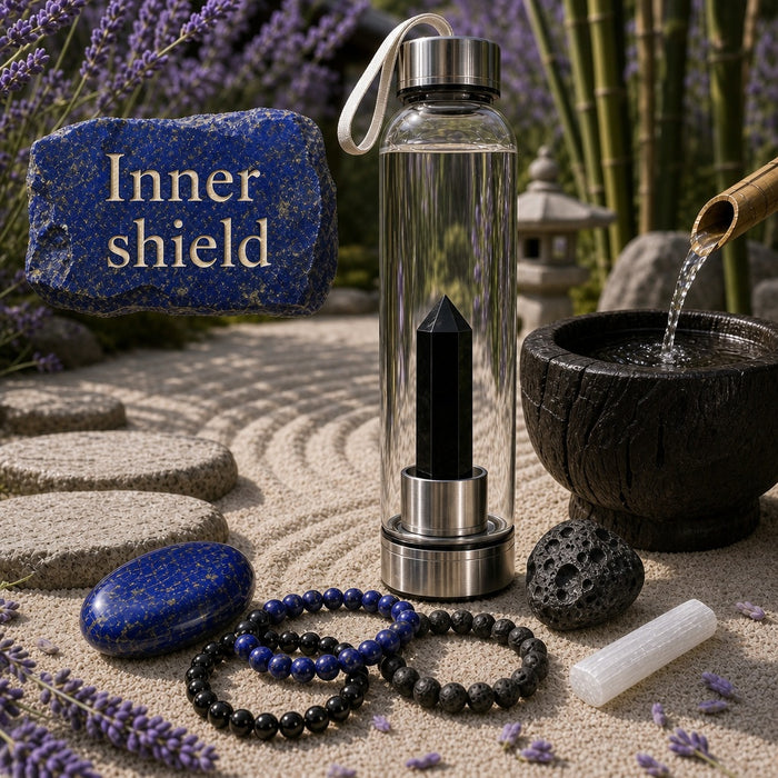 Z ARRON DESIGN Collier avec pendentif en fil de cuivre et pierre de lune Serenity