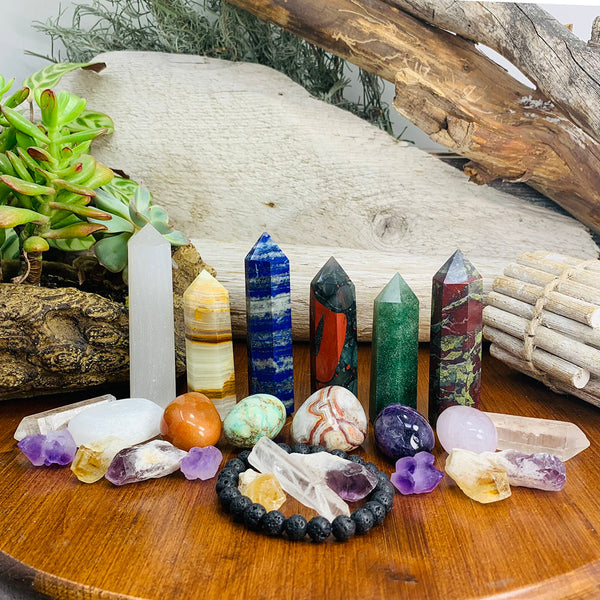 80% OFF 25-Piece Crystal Collectors Bundle Kit ONE DAY ONLY SALE