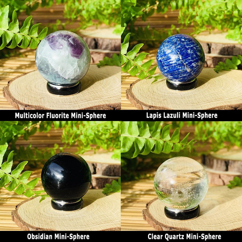 27-Piece Crystal Generator & Sphere Kit with Flash Labradorite - collection