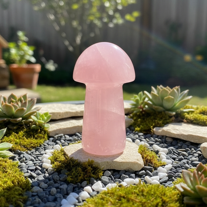 Champignon Quartz Rose
