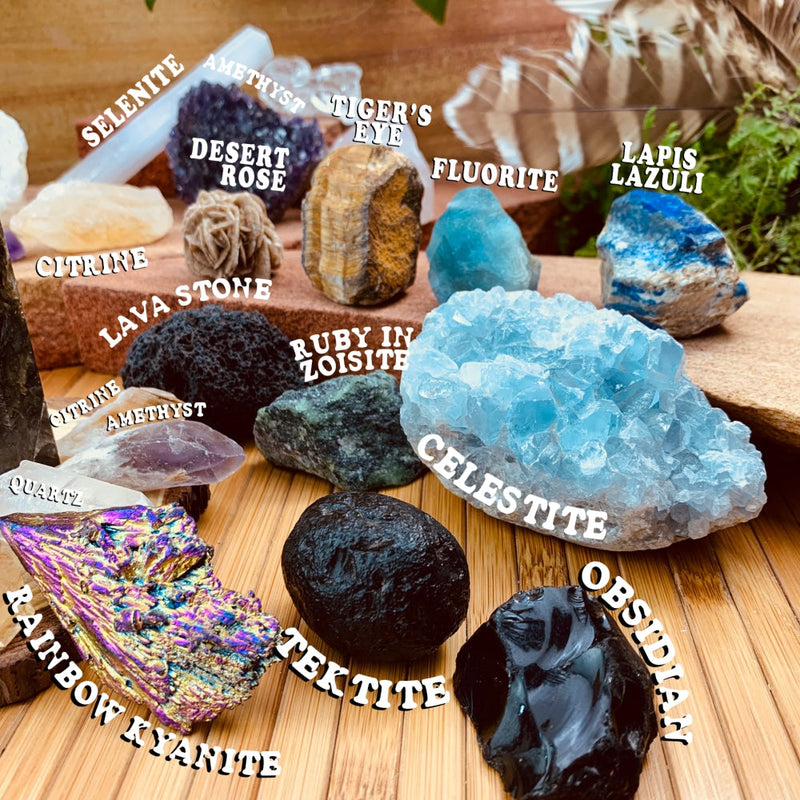 36-Piece Ultimate Crystal Collectors Kit🤩 - collection