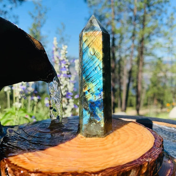 $5 Labradorite Crystal 1 Day Only PROMO - wand