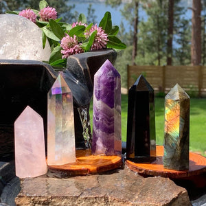 5-delt Guardian Crystal Energy Protection Set kun $29 1-dages kampagneudsalg